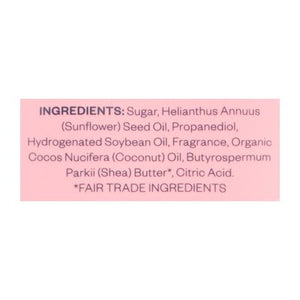 Hand In Hand Sugar Scrub Cactus Blossom Bergamot & Crisp Basil 9 OZ [UNFI #2732519] T