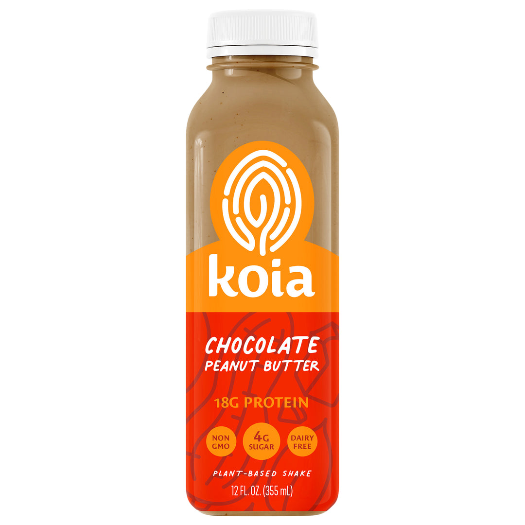 Koia Shake Chocolate Peanut Butter Plant-Based 6/12 OZ [UNFI #2995892] [ebt]