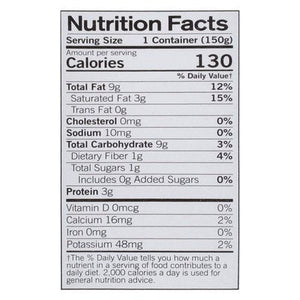 Forager Project Cashewmilk Yogurt Dairy-Free Organic Unsweetened Plain Probiotic 6/5.3 OZ [UNFI #2601516] [ebt]