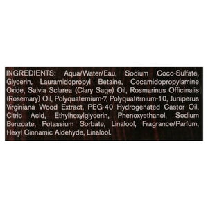 Every Man Jack Body Wash and Shower Gel Cedarwood 33.8 OZ [UNFI #2288504] T