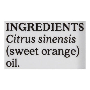 Aura Cacia Pure Essential Oil Sweet Orange Cheering 1/.5 OZ [UNFI #713826] T