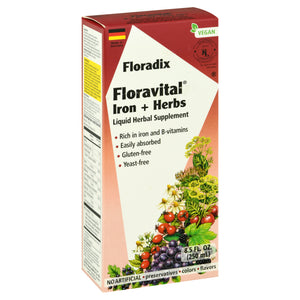 Floradix Iron + Herbs 8.5 OZ [UNFI #2706307]
