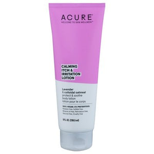 Acure Lotion Lavender & Colloidal Oatmeal Calming Itch & Irritation 8 OZ [UNFI #2343986] T