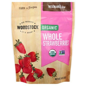 Woodstock Strawberries Organic Whole 12/10 OZ [UNFI #154542] [ebt]