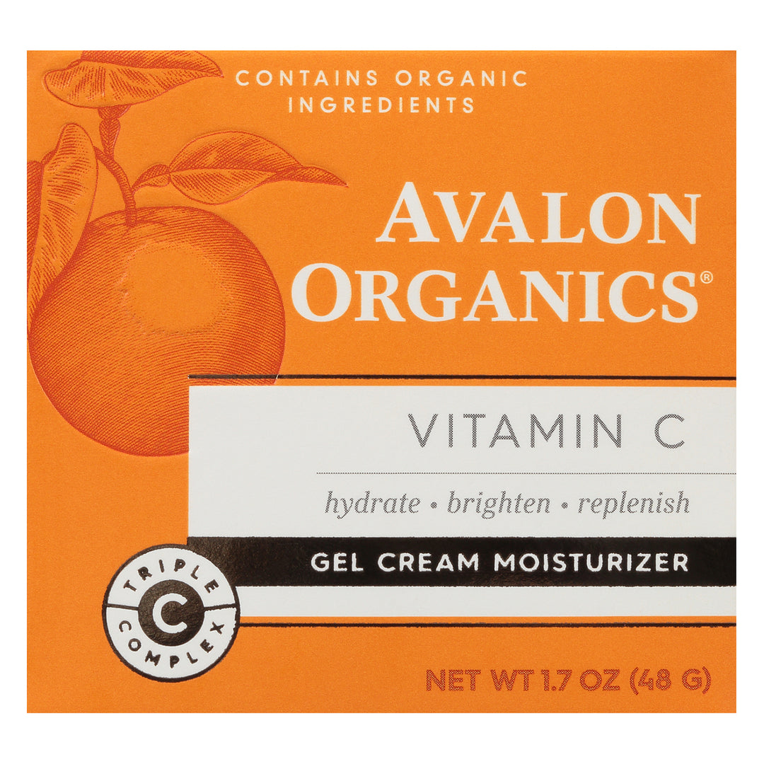 Avalon Organics Gel Cream Moisturizer Vitamin C 1.7 OZ [UNFI #2534824] T