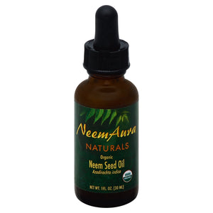 Neemaura Neem Seed Oil Organic 1 OZ [UNFI #813121] T