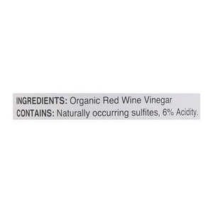 Madhava Vinegar Organic Red Wine 6/16.9 OZ [UNFI #2545135] [ebt]