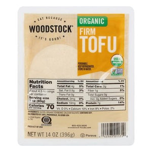 Woodstock Tofu Organic Firm 6/14 OZ [UNFI #0741595] [ebt]
