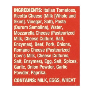 Raos Meat Lasagna 8/8.9 OZ [UNFI #2460517] [ebt]