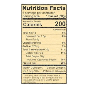 Kodiak Cakes Oatmeal Chocolate Chip Protein-Packed 6/6/1.76Z [UNFI #2591360] [ebt]