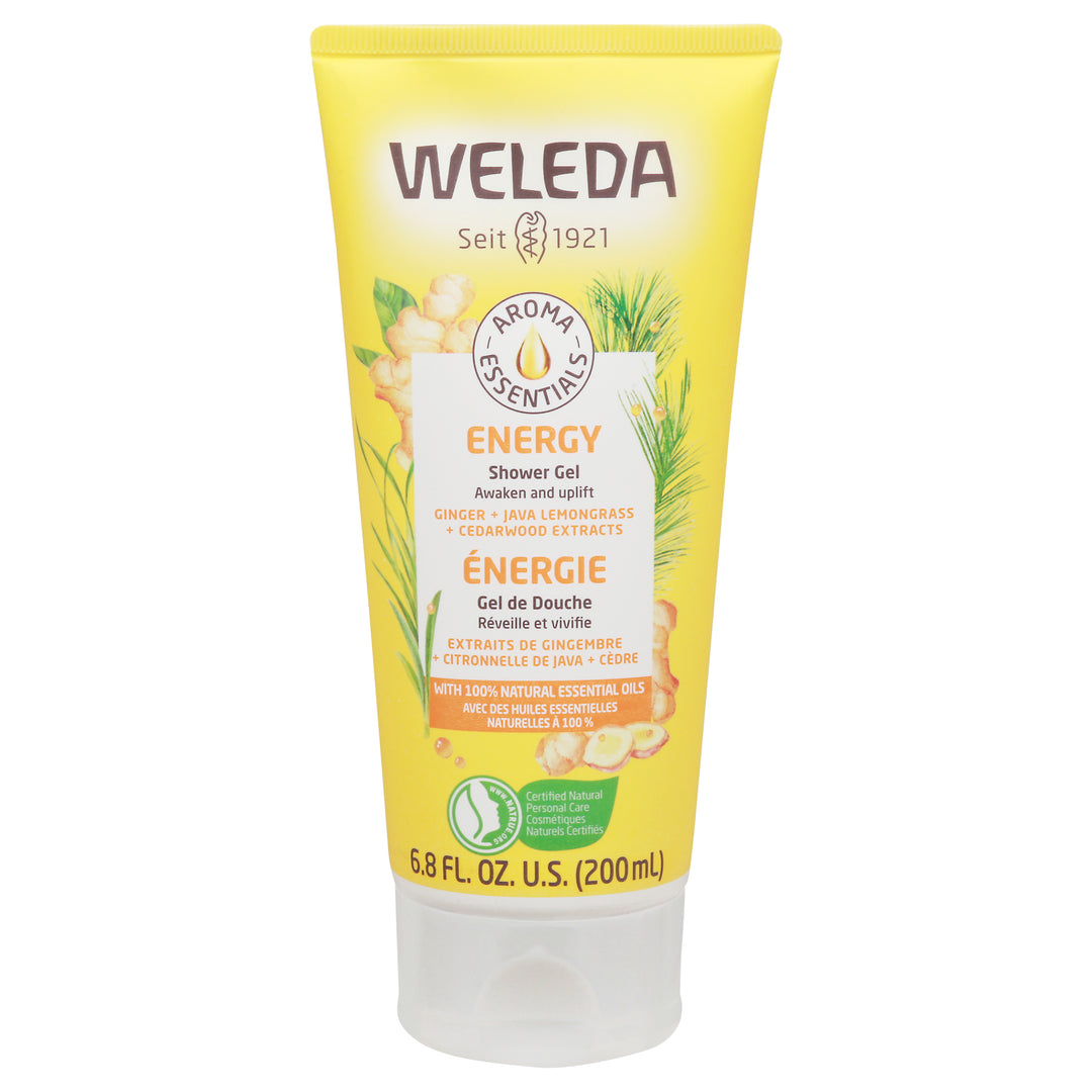 Weleda Shower Gel Energy Aroma Essentials 6.8 OZ [UNFI #2714400] T