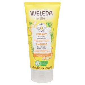 Weleda Shower Gel Energy Aroma Essentials 6.8 OZ [UNFI #2714400] T