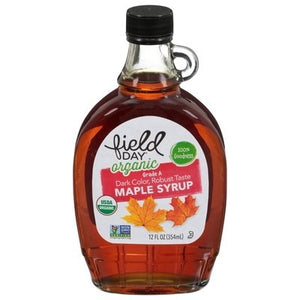 Field Day Maple Syrup Organic 12/12 OZ [UNFI #1104801] [ebt]