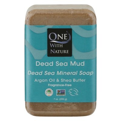 One With Nature Soap Dead Sea Mineral Dead Sea Mud 7 OZ [UNFI #0650234] T