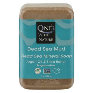 One With Nature Soap Dead Sea Mineral Dead Sea Mud 7 OZ [UNFI #0650234] T