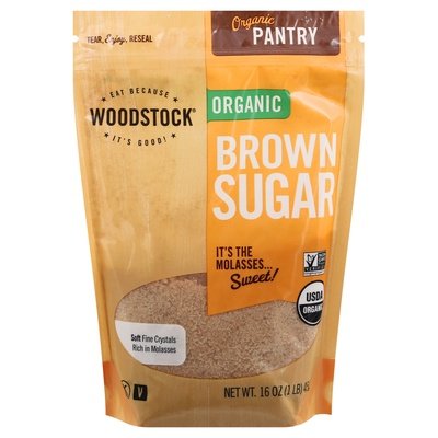 Woodstock Brown Sugar Organic 12/16 OZ [UNFI #0320754] [ebt]