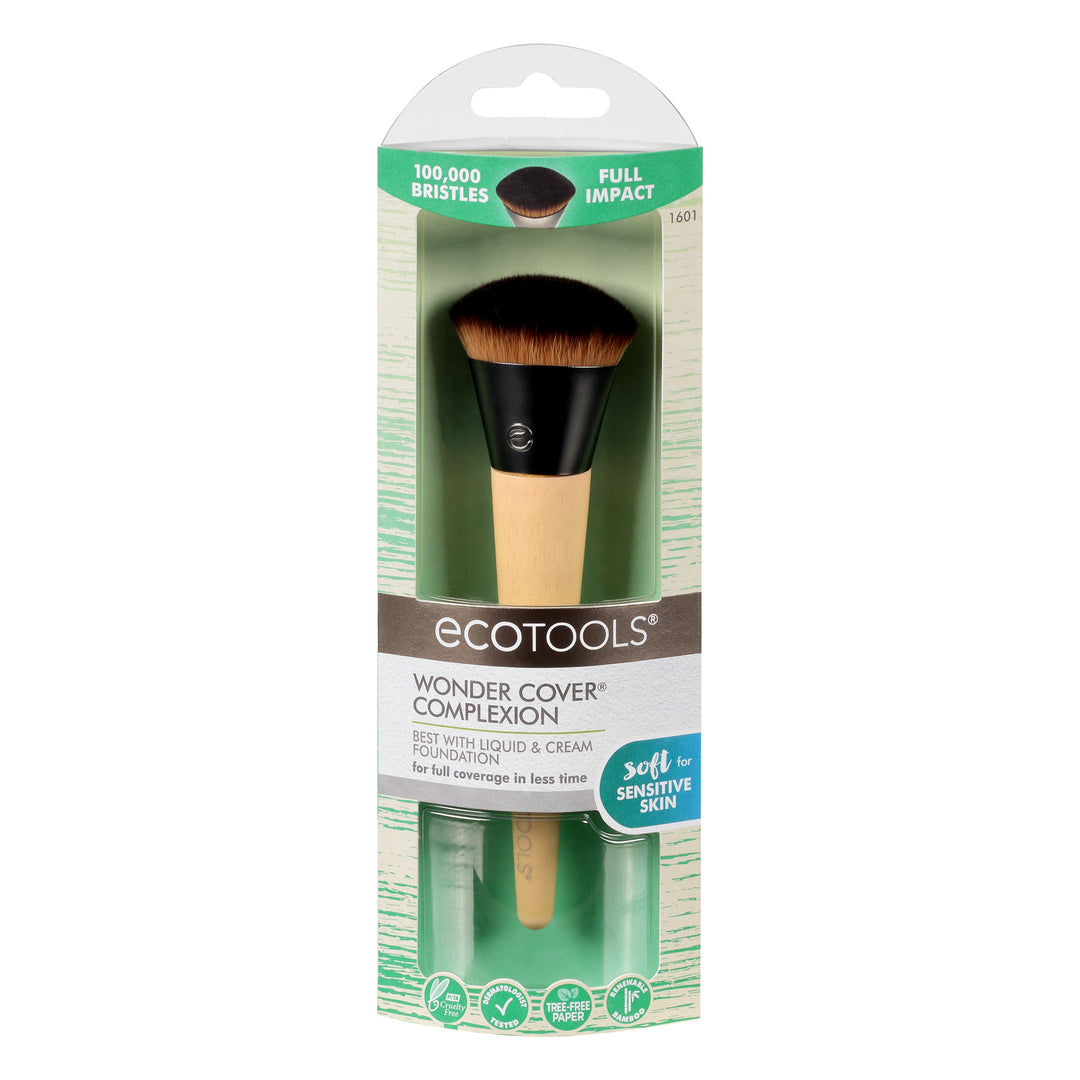 Eco Tools Complexion Brush Wonder Cover 2/CT [UNFI #3064094] T