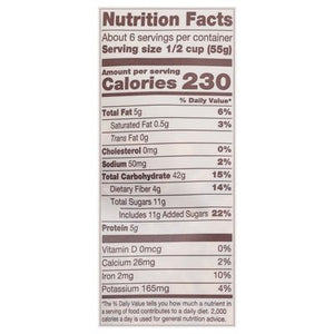 Bobs Red Mill Granola Honey Oat 4/12 OZ [UNFI #0604017] [ebt]