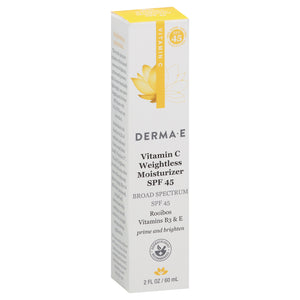 Derma E Weightless Moisturizer Vitamin C Spf 45 2 OZ [UNFI #2586766] T