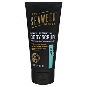 Seaweed Bath Co Body Scrub Awaken Detox Exfoliating 6 OZ [UNFI #2031565] T