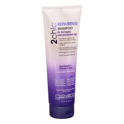 Giovanni Shampoo Repairing Blackberry + Coconut Milk 8.5 OZ [UNFI #1626704] T