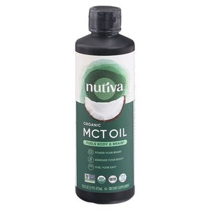 Nutiva MCT Oil Organic 16 OZ [UNFI #2118586]