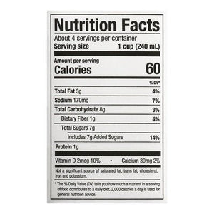 Pacific Foods Plant-Based Beverage Original Organic Almond 12/32 OZ [UNFI #0518282] [ebt]