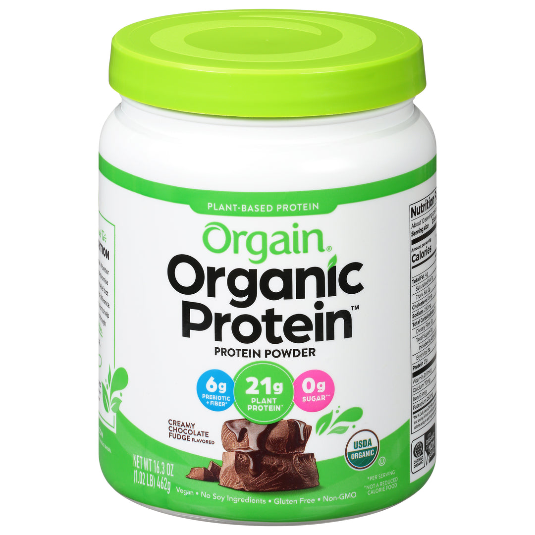 Orgain Protein Powder Creamy Chocolate Fudge Flavor 1.02 Lb [UNFI #1839232]