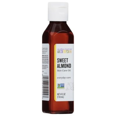 Aura Cacia Skin Care Oil Sweet Almond 1/4 OZ [UNFI #615583] T