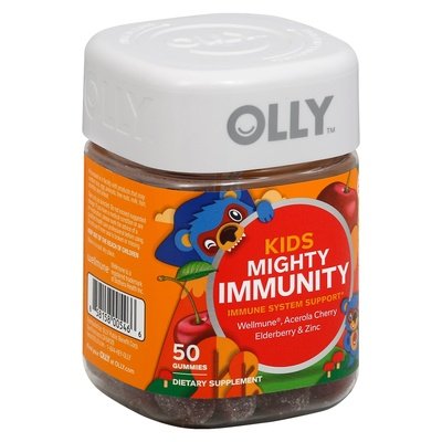 Olly Mighty Immunity Cherry Berry Kids Gummies 3/50 CT [UNFI #2999944]