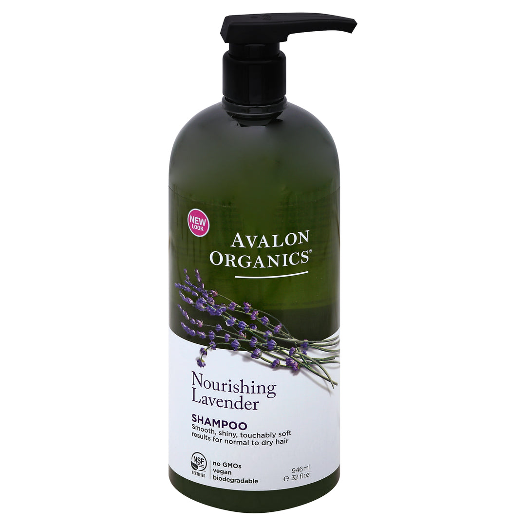Avalon Organics Shampoo Nourishing Lavender 32 OZ [UNFI #883470] T