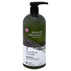 Avalon Organics Shampoo Nourishing Lavender 32 OZ [UNFI #883470] T