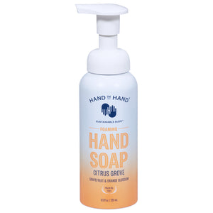 Hand In Hand Hand Soap Citrus Grove Foaming 3/8.5 OZ [UNFI #2871978] T