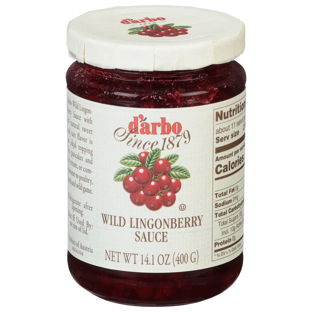 Darbo Sauce Wild Lingonberry 6/14.1 OZ [UNFI #463323] [ebt]