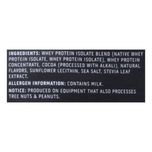 Ascent Whey Protein Powder Blend Chocolate 2 LB [UNFI #2303519]