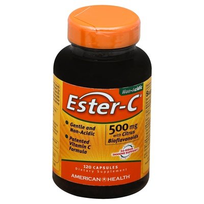 American Health Ester-C 500 Mg With Citrus Bioflavonoids Capsules 120 Cap [UNFI #0888032]