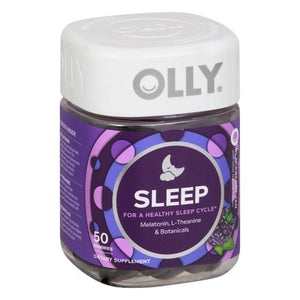 Olly Restful Sleep Blackberry Zen Gummies 3/50 CT [UNFI #2999829]