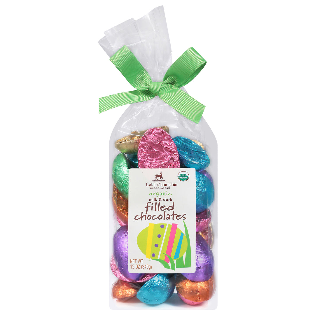 Lake Champlain Filled Chocolates Organic Milk & Dark 12/12 OZ [UNFI #2230092] [ebt]