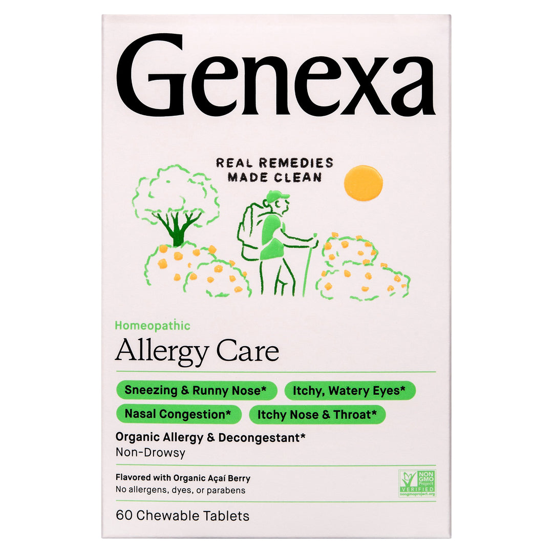 Genexa Allergy Care Homeopathic Organic Acai Berry Chewable Tablets 60 Tab [UNFI #1960640]
