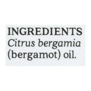 Aura Cacia Pure Essential Oil Bergamot Inspiring 1/.5 OZ [UNFI #620088] T