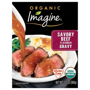 Imagine Foods Gravy Organic Savory Beef Flavored 12/13.5OZ [UNFI #1700053] [ebt]