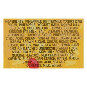 Jenis Ice Cream Pineapple Upside Down Cake 8/16 OZ [UNFI #2550416] [ebt]