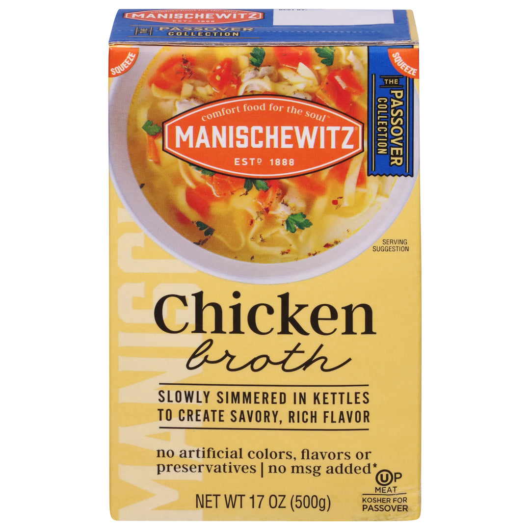 Manischewitz Broth Chicken 12/17 OZ [UNFI #2657971] [ebt]