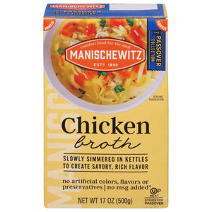Manischewitz Broth Chicken 12/17 OZ [UNFI #2657971] [ebt]
