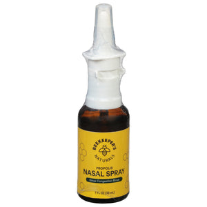 Beekeepers Naturals Nasal Spray Propolis 1 OZ [UNFI #2903235]