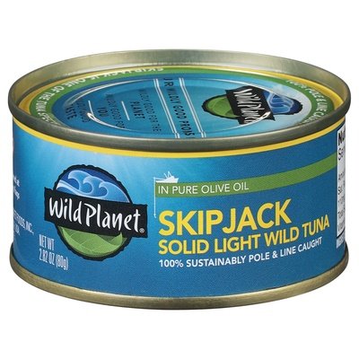 Wild Planet Wild Tuna Solid Light Skipjack 12/2.82 Z [UNFI #2925816] [ebt]