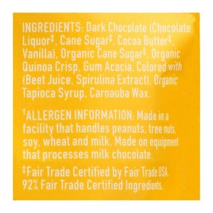 Unreal Dark Chocolates with Crispy Quinoa 6/5 OZ [UNFI #2339463] [ebt]