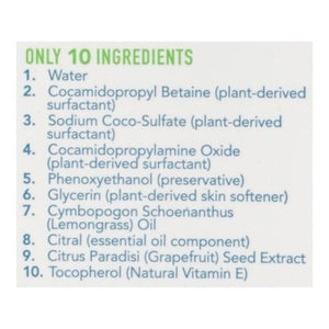 Ecos Hand Soap Lemongrass 6/17 OZ [UNFI #1003227] T