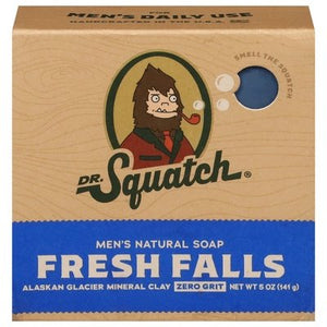 Dr Squatch Soap Mens Natural Fresh Falls 1/5 OZ [UNFI #2878262] T