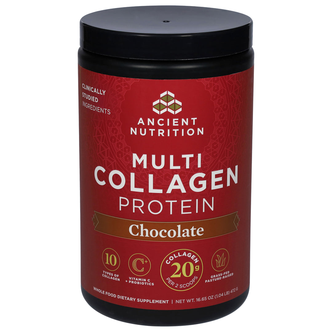 Ancient Nutrition Multi Collagen Protein Chocolate 16.65 OZ [UNFI #2734390]